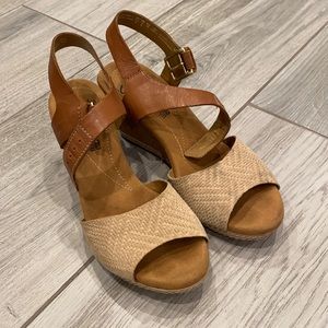 Clarks Cork Helio Wedge Sandal